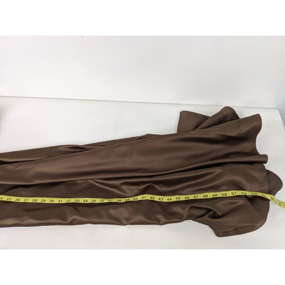 Vintage Tadashi Shoji Brown Formal Gown Womens Size 8 Evening Dress Prom Party - Picture 12 of 12